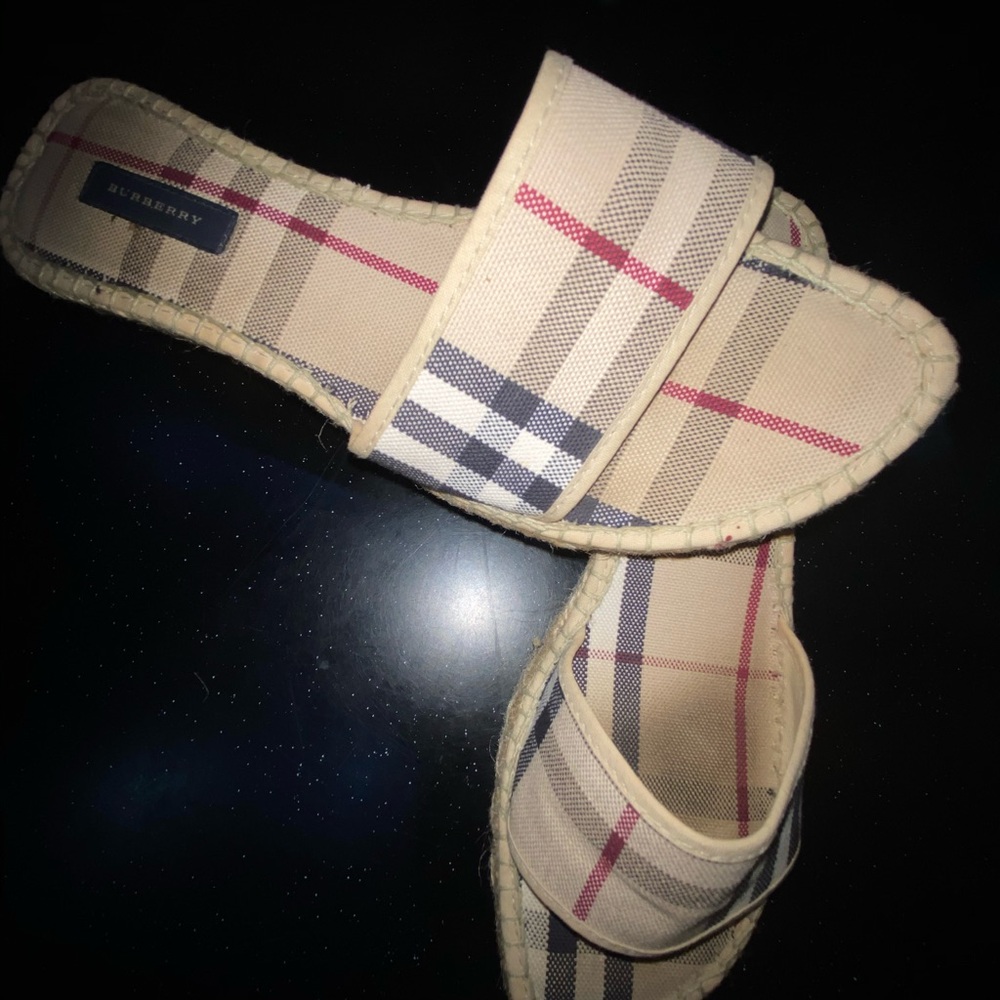 Vintage Burberry Espadrille